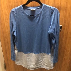 Light Blue J.Jill Shirt Blouse
